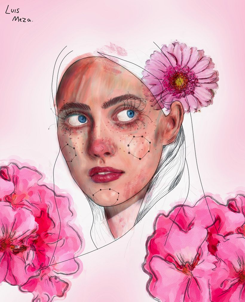 Mi Proyecto del curso: Retrato ilustrado en acuarela 0