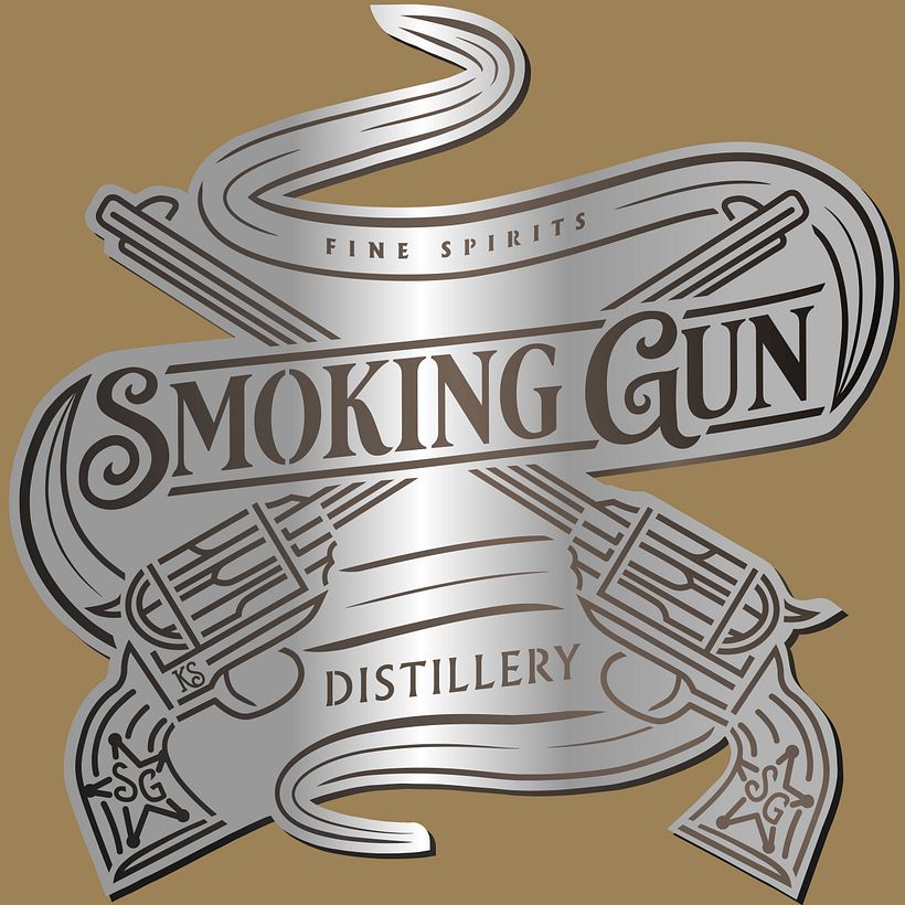 Artwork for a metal sign