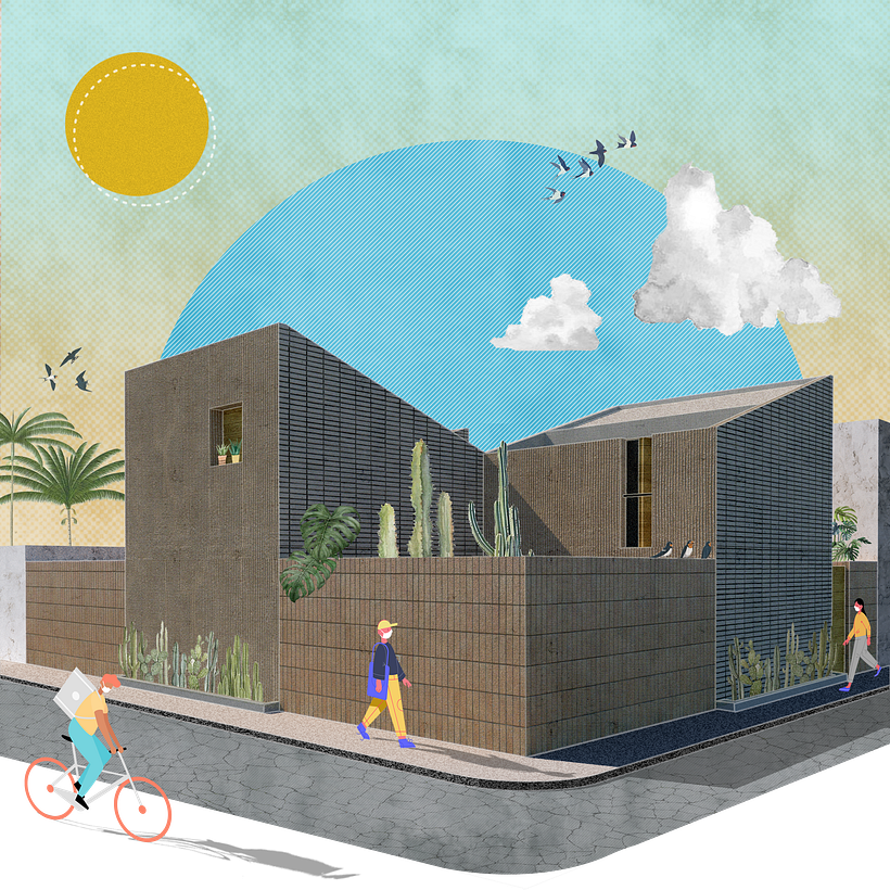 Mi Proyecto del curso: Representación gráfica de proyectos arquitectónicos -1