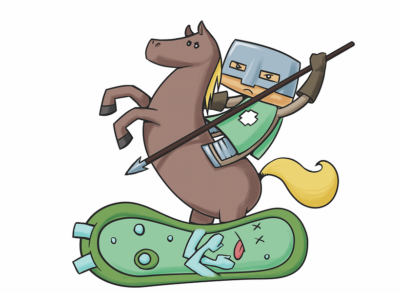 Ilustraciones para libro sobre vacunación 1