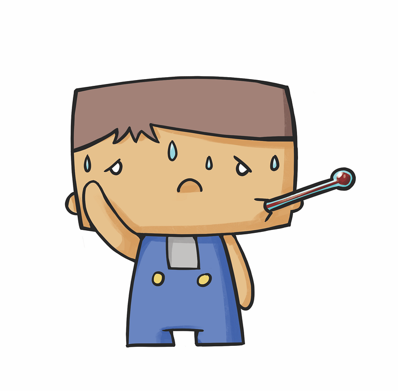 Ilustraciones para libro sobre vacunación 2