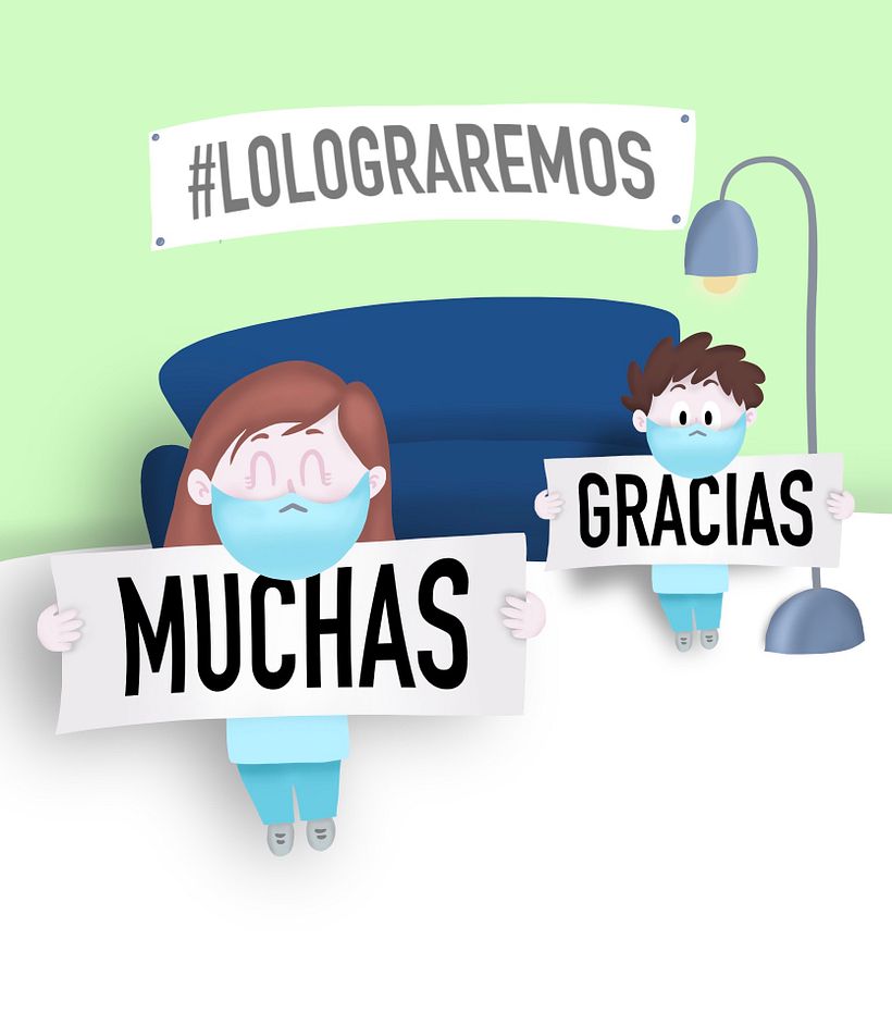 ¡Muchas gracias a los sanitarios! 0