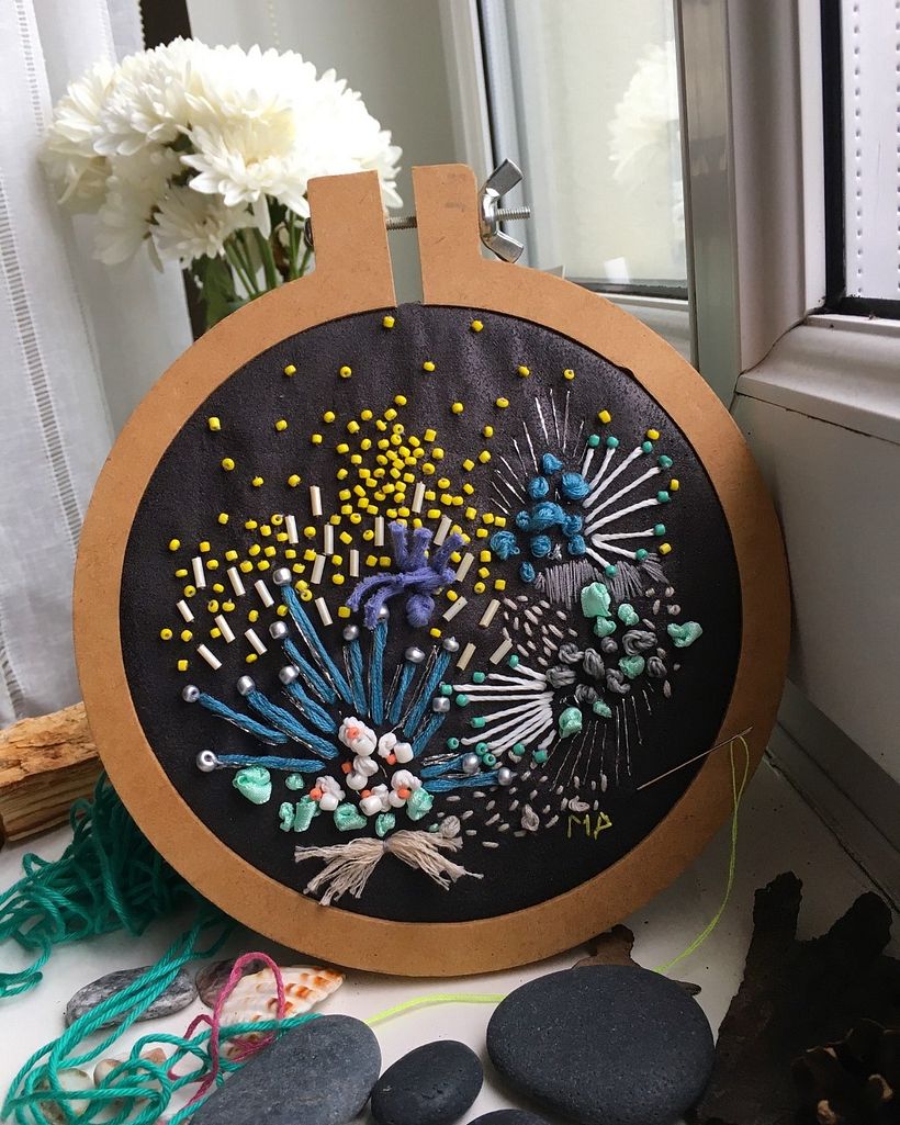 Mi Proyecto del curso: Bordado y personalización de accesorios @m.peperina 2