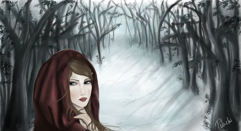 Inspirada en Caperucita Roja