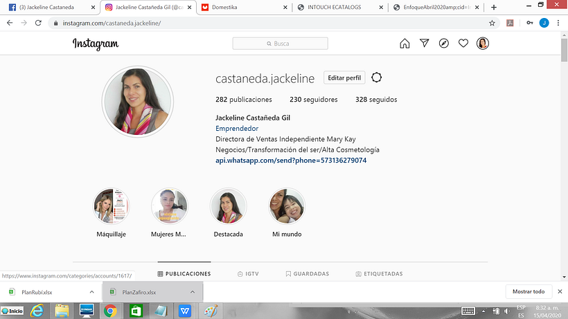 Jackeline Castañeda Gil Cuidado de Piel 1