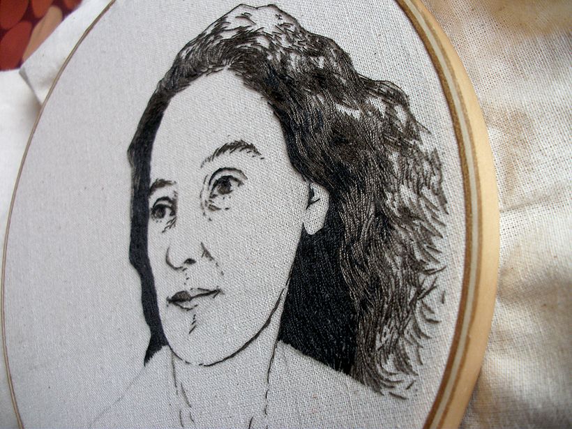 Mi Proyecto del curso: Creación de retratos bordados 1