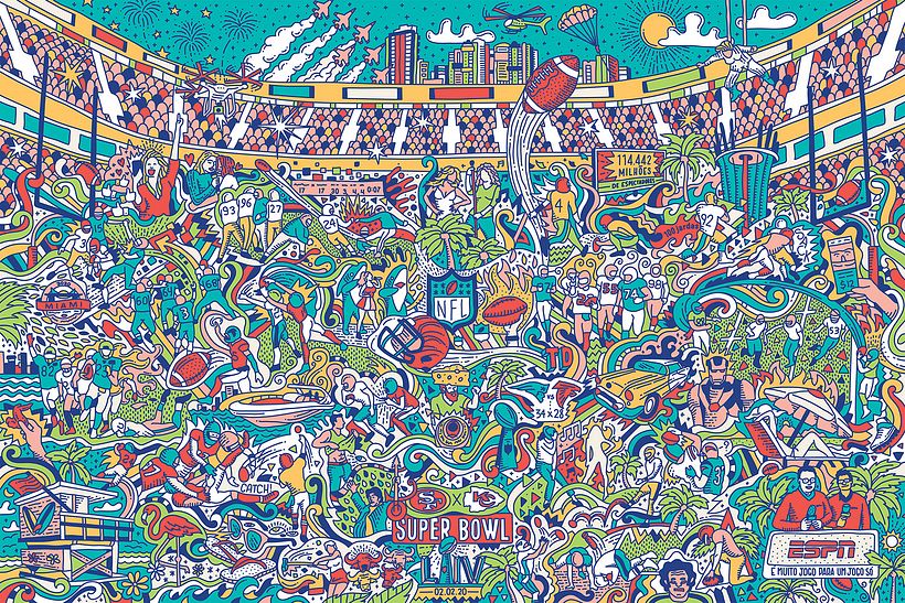 ESPN // SUPER BOWL 2020 CAMPAIGN 1