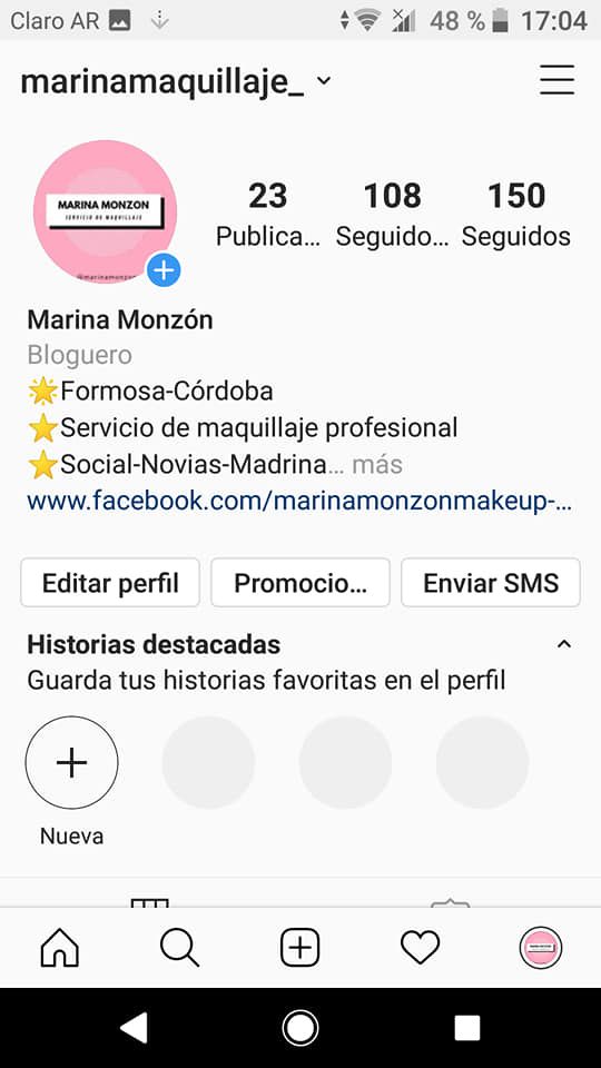 Mi Proyecto del curso: Cuenta personal y Servicio de Maquillaje 0