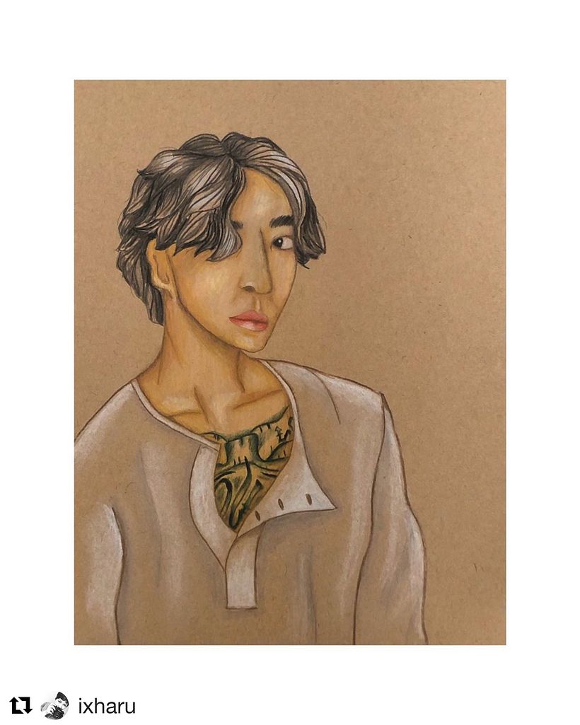 Retrato de Bang Yong Guk para @ixharu 0