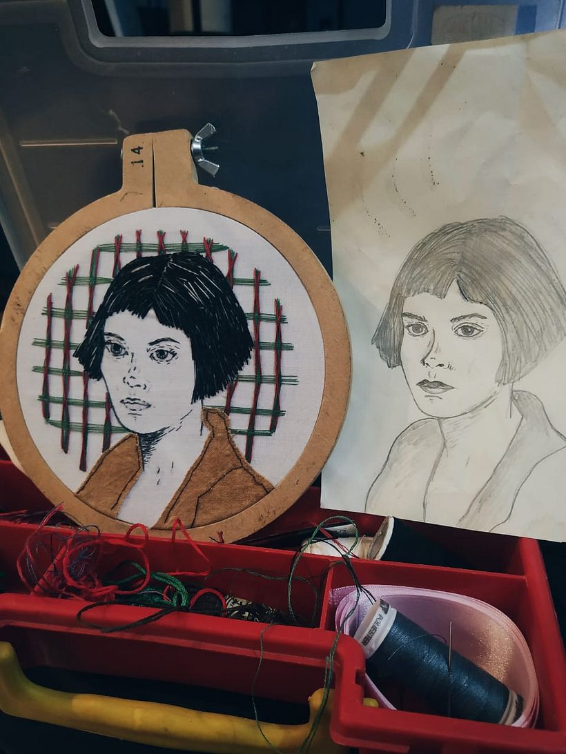 Mi Proyecto del curso: Creación de retratos bordados 2