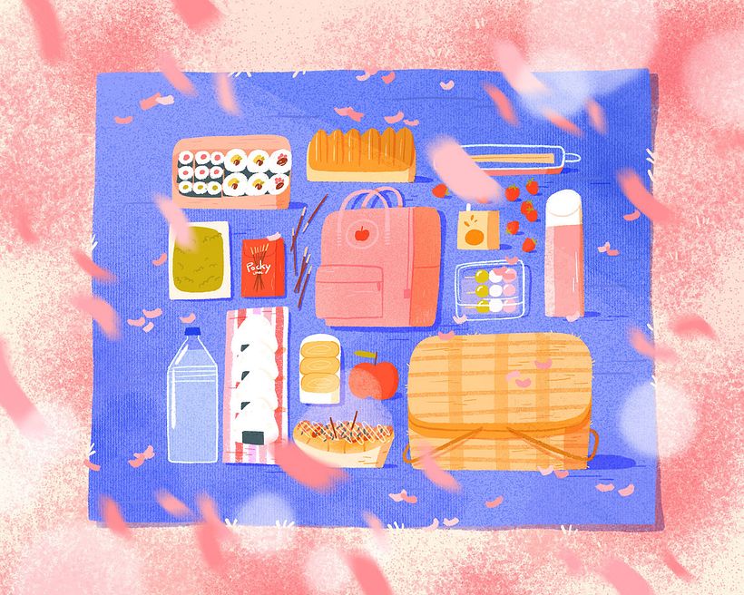 Hanami picnic -1