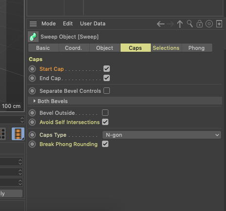 Problema Cinema 4d objeto primitivo no visible 1