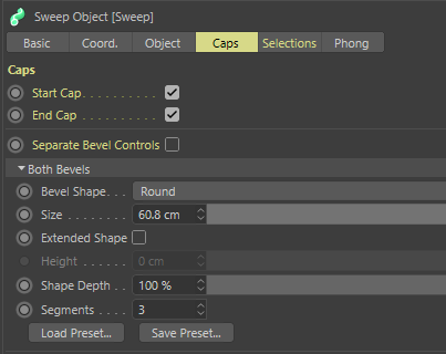 Problema Cinema 4d objeto primitivo no visible 1