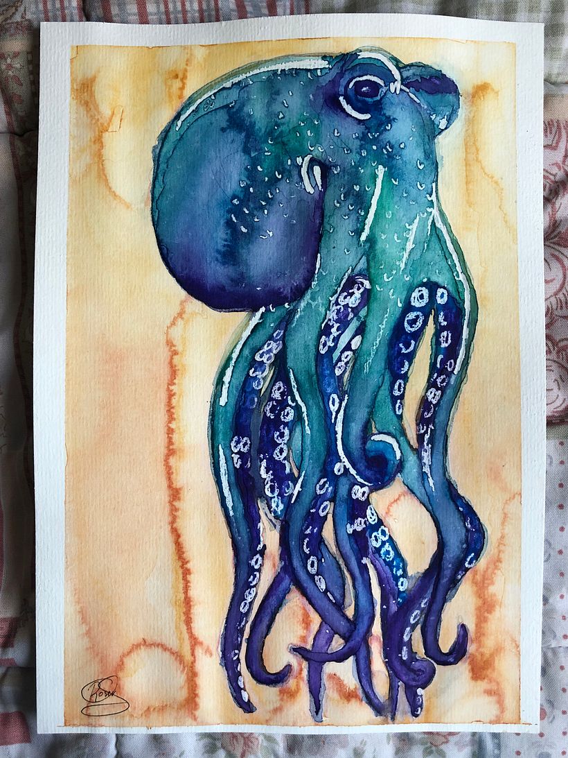 Acuarelas (progreso) 5