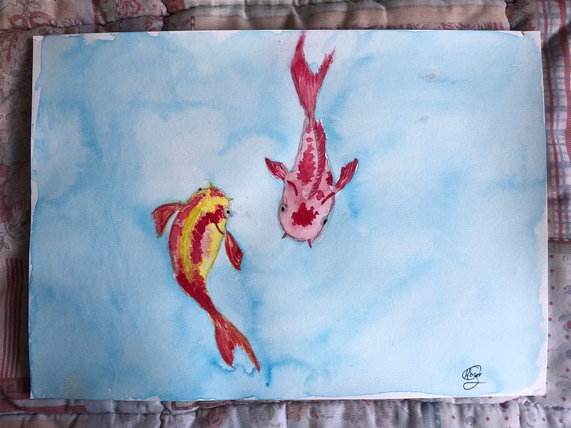 Acuarelas (progreso) 6