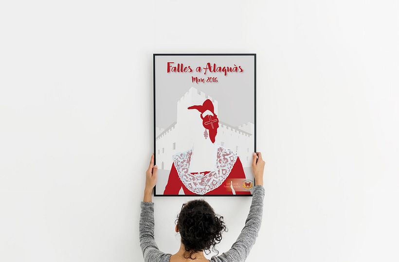 Diseño del Cartel de Fallas 2016. Realizado para la Junta Local Fallera de Alaquàs