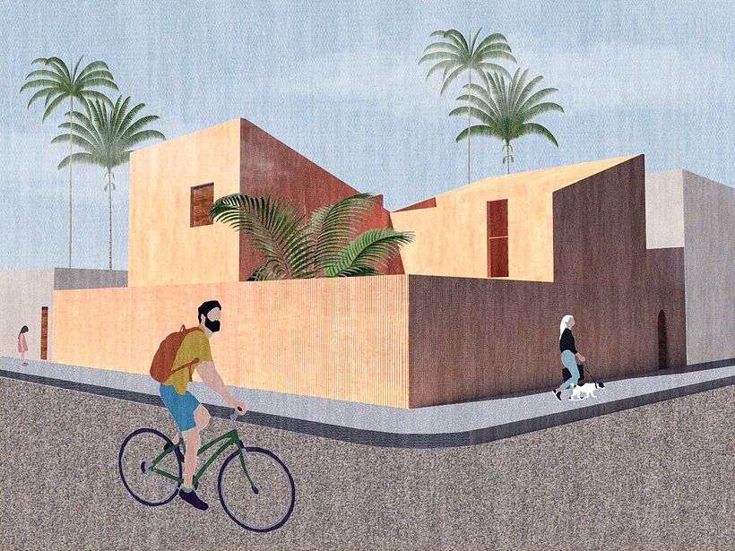 My project in Graphic Representation of Architectural Projects course 1
