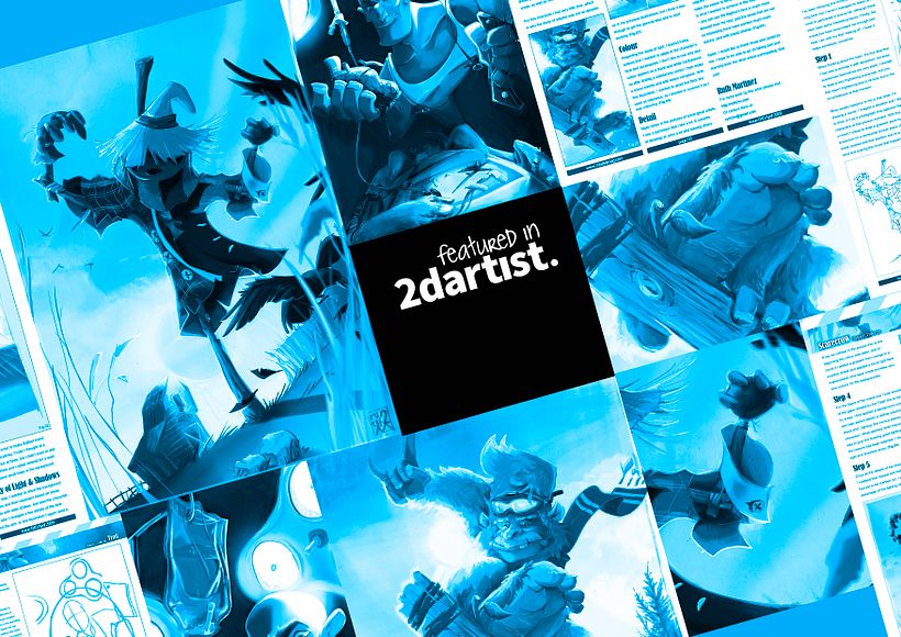 2Dartist, revista para ilustradores -1