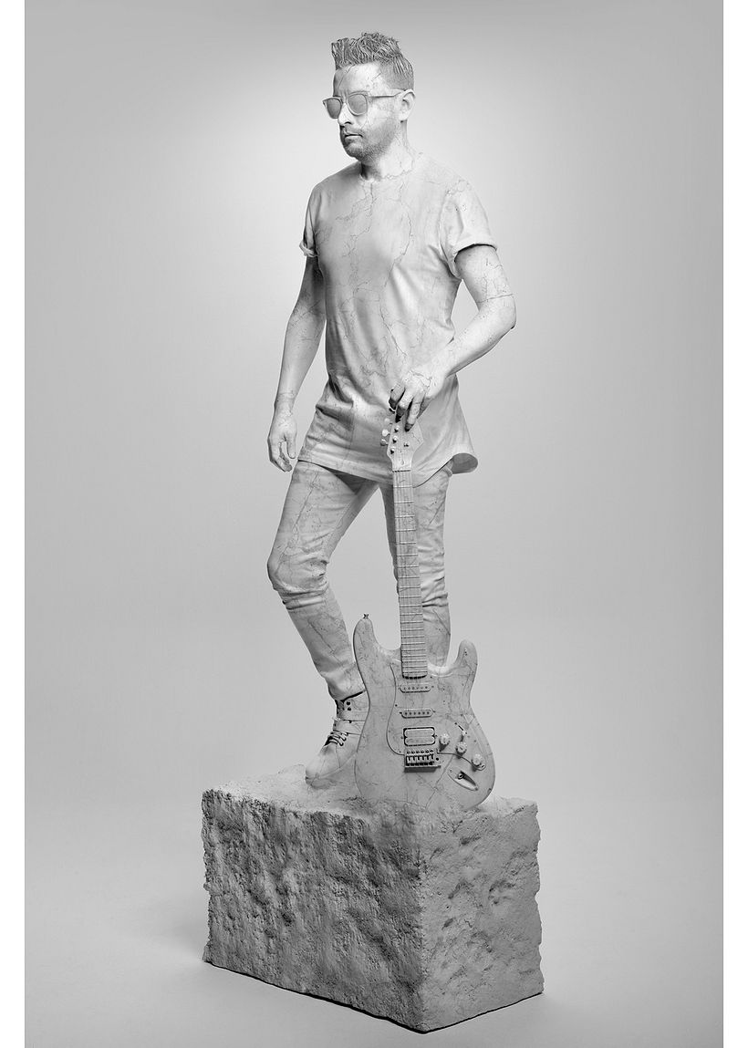 Foto's voor het nieuwe album "Soldados" van Alex Campos 1