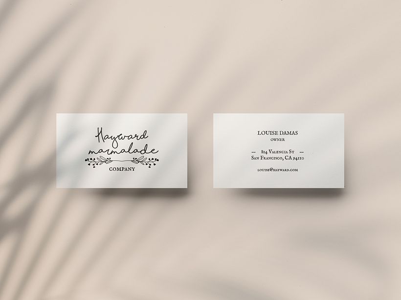  Diseño de papelería corporativa para marca de confitura ecológica 1