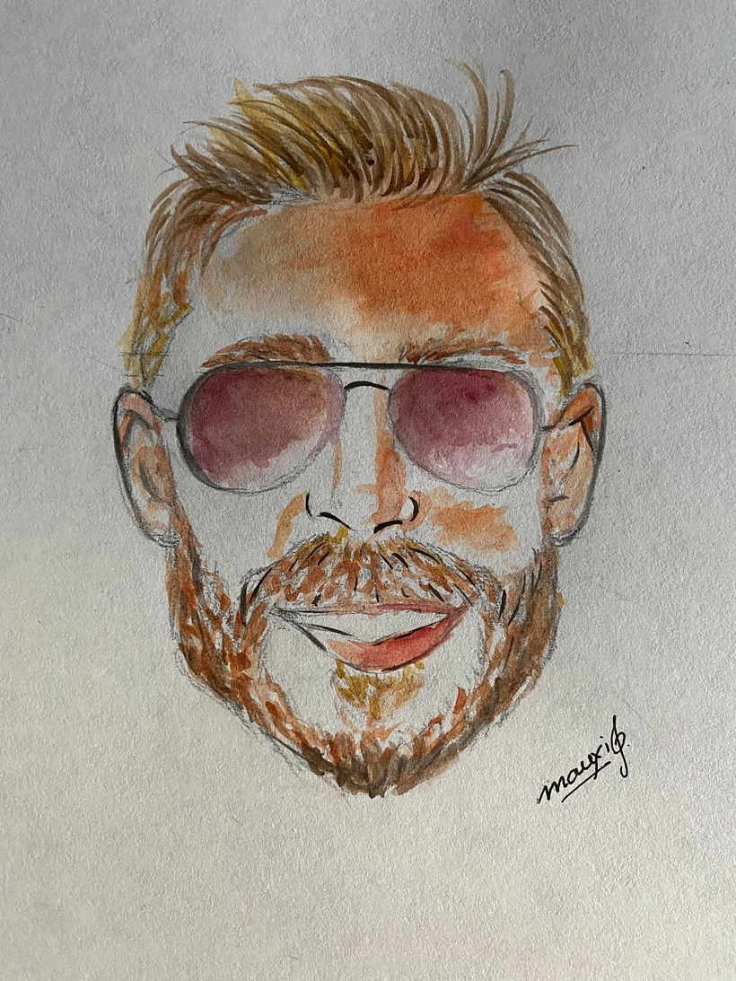 Mi Proyecto del curso: Cuaderno de retratos en acuarela 0