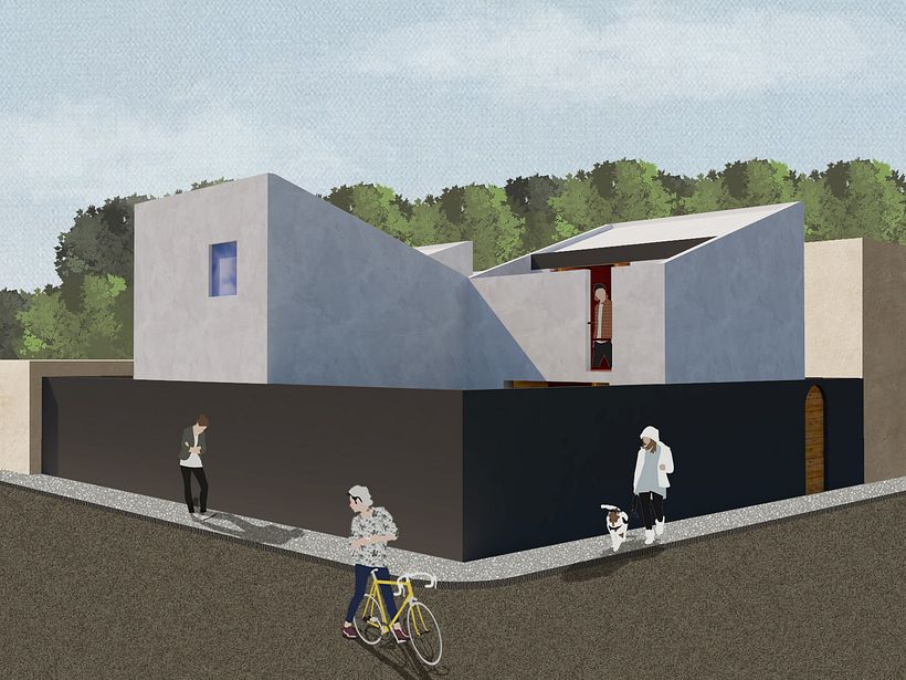 Mi Proyecto del curso: Representación gráfica de proyectos arquitectónicos 1