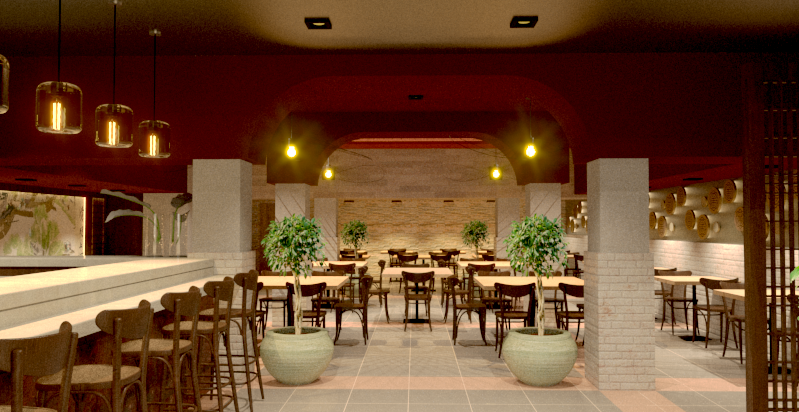 RESTAURANTE CHINO, Barrio Chino SD. - Interior Design
