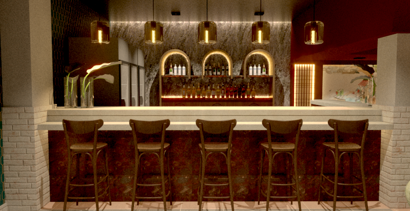 RESTAURANTE CHINO, Barrio Chino SD. - Interior Design