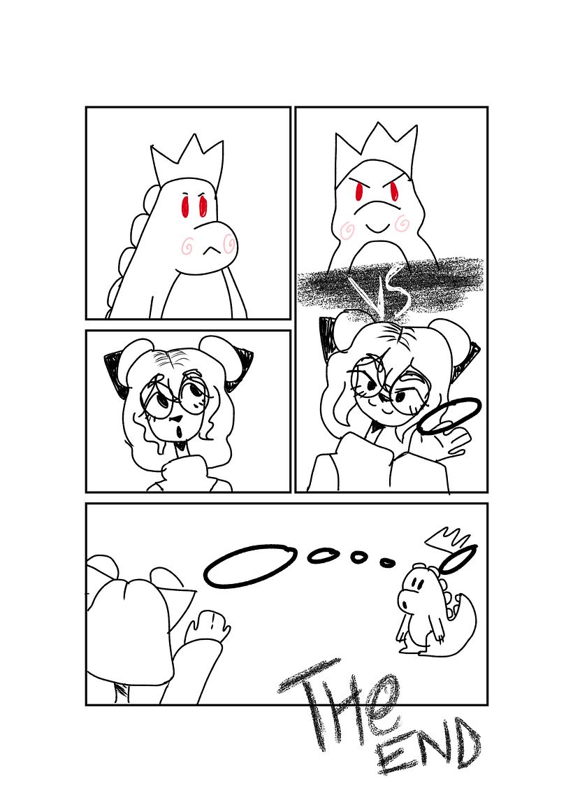 Mi Proyecto del curso: Creación de cómics con Manga Studio (Clip Studio Paint) dino crown by gariro    n 0