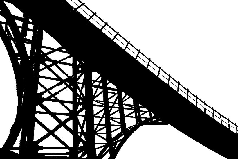 Plantilla de puente (foto de uso libre) para fondo