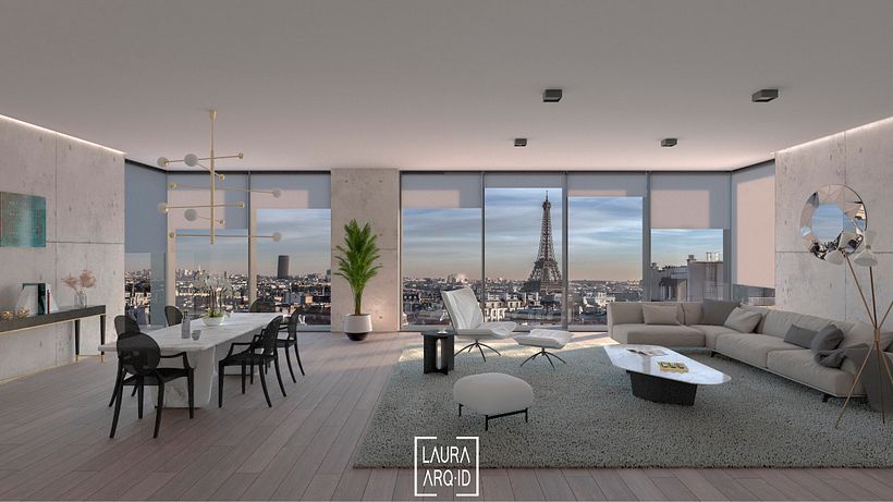 Infografía general de la estancia