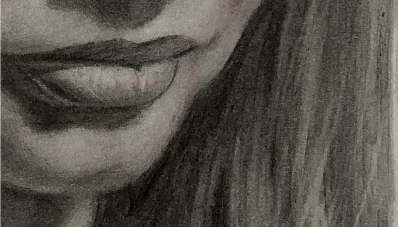 Mi Proyecto del curso: Retrato realista con lápiz de grafito 0