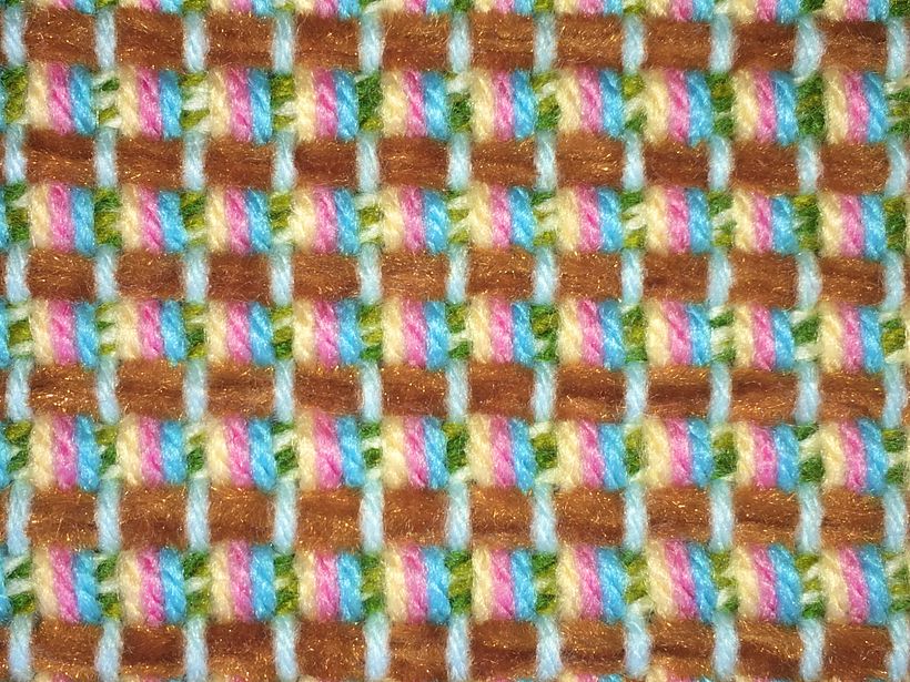 Three against one squared with two colors