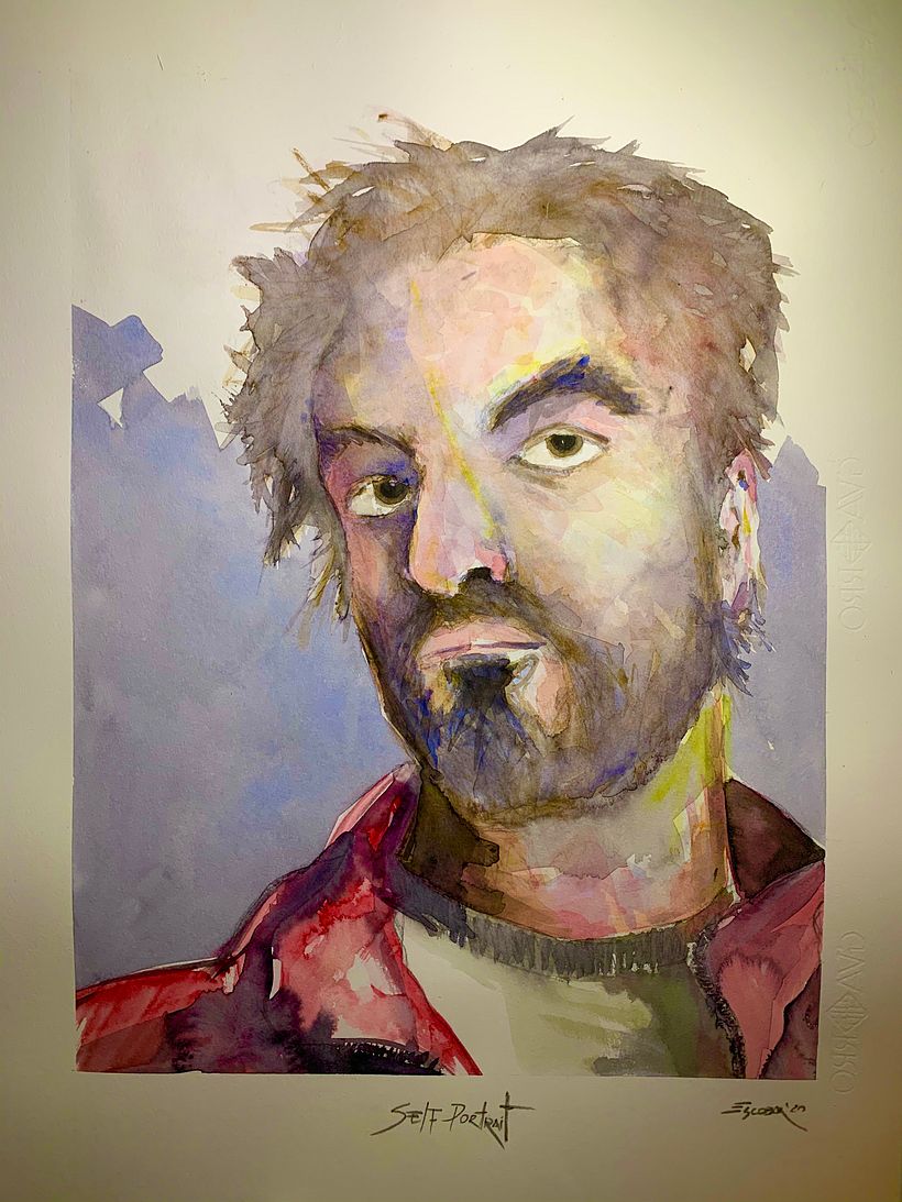 Mi Proyecto del curso: Retrato artístico en acuarela: Autoretrato 0