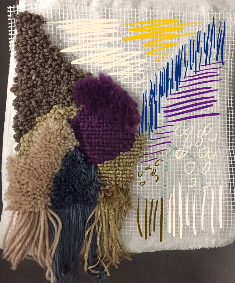 Latch hooking y locker hooking 0