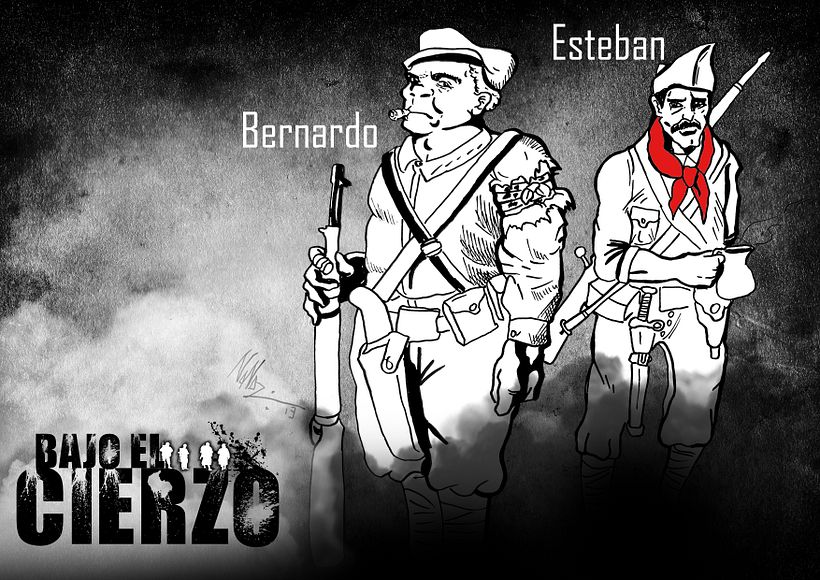 Sketchbook de los personajes.