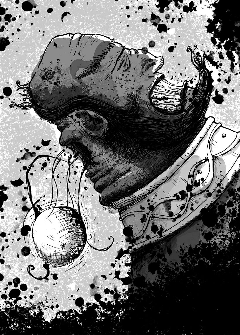 Illustrazioni per il libro "L'occhio di Balor", scritto da Olga Drennen. Casa editrice Bambalí. 8