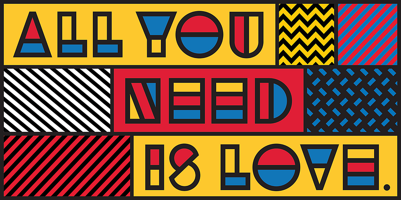Color font designed by Alex Trochut and Sudtipos