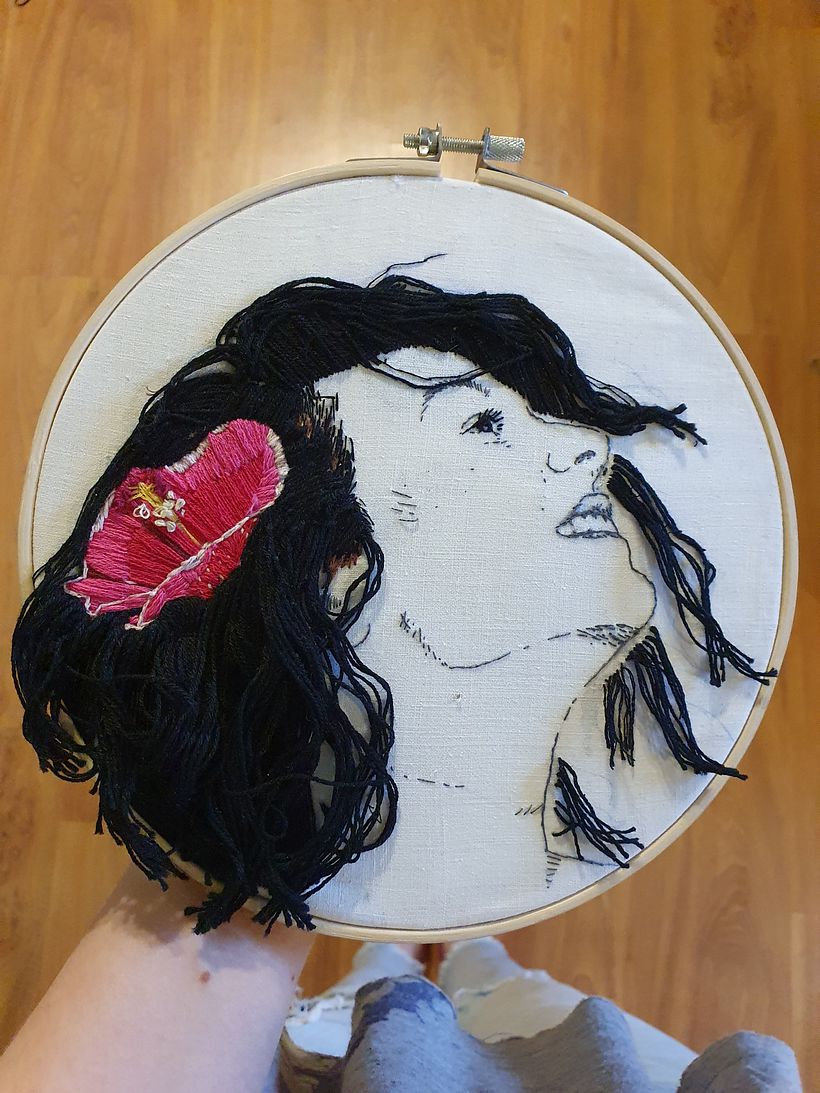 Mi Proyecto del curso: Creación de retratos bordados 0
