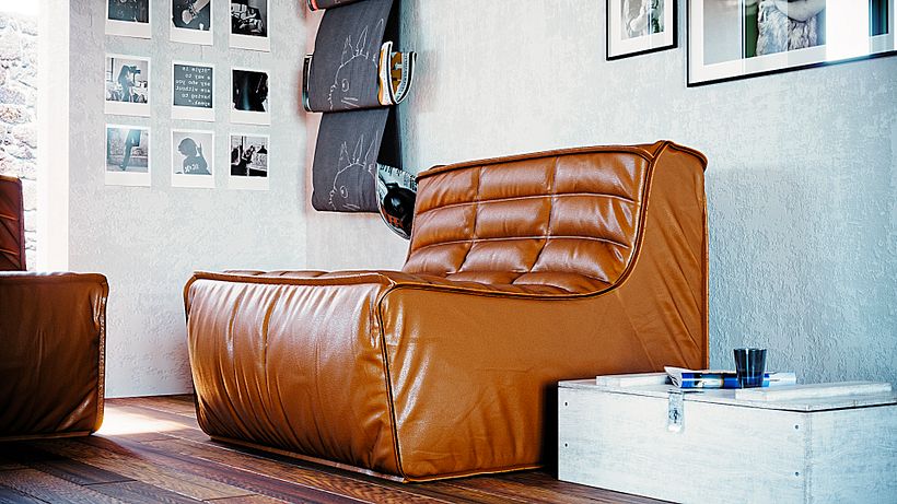 Sofá Ethnicraft N701 0