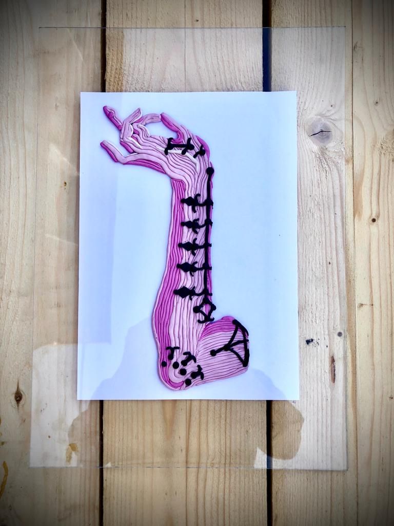 My project in Introduction to Plasticine Painting course 0