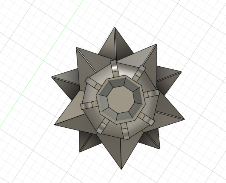 Starmie para impresion 3D 0