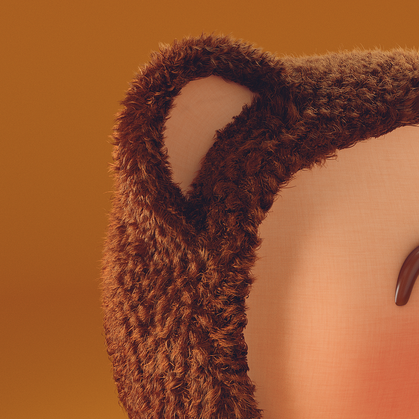 Mi Proyecto del curso: Creación de pelo 3D con XGen de Maya  1