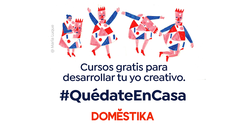 Aprende con las charlas en directo Domestika Live y #QuédateEnCasa 14