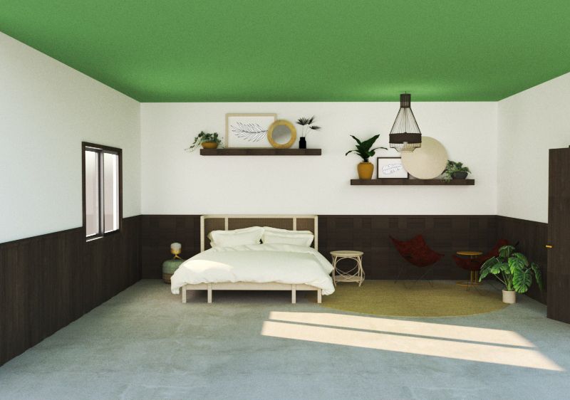 Habitación estilo tropical