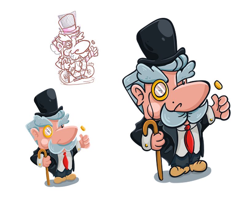 Mi Proyecto del curso: Introducción a la creación de personajes estilo cartoon 6