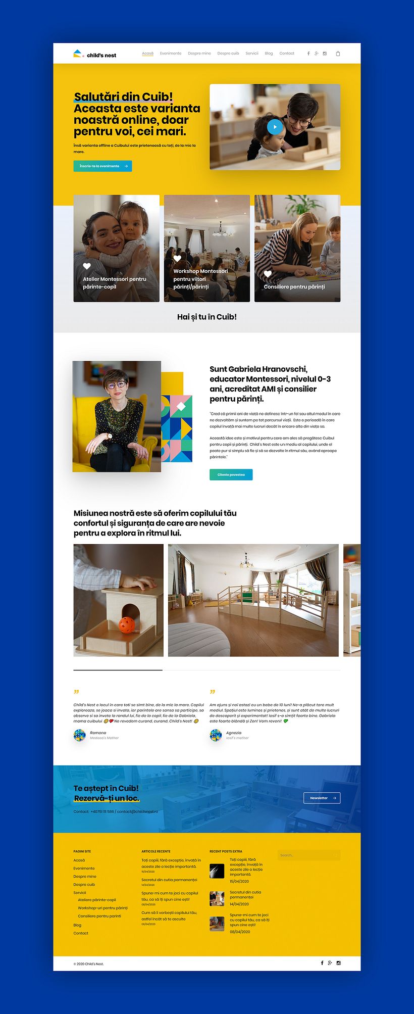 Website Homepage