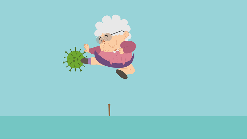 My project in Vectorial Animation Frame by Frame Style with After Effects course 2