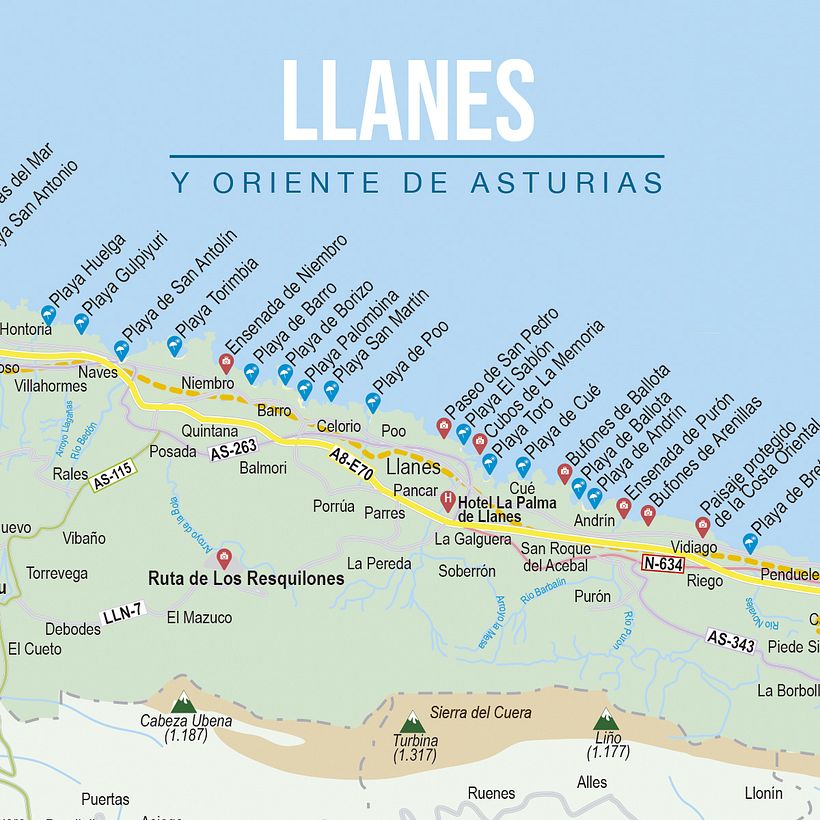 La Palma de Llanes - Grafikdesign