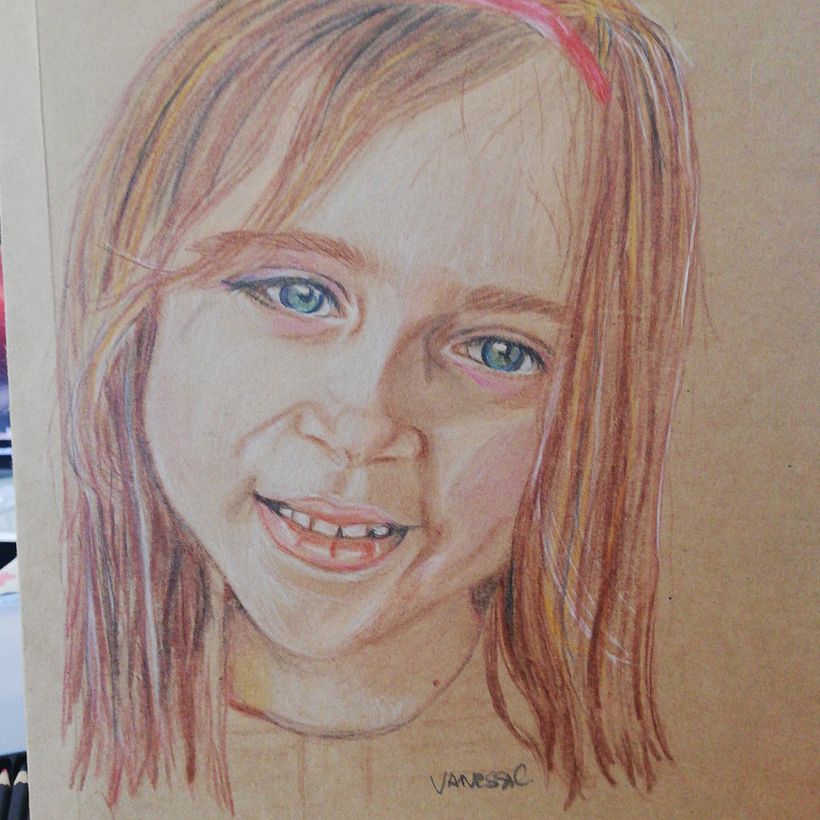 Mi hija de 7 años 